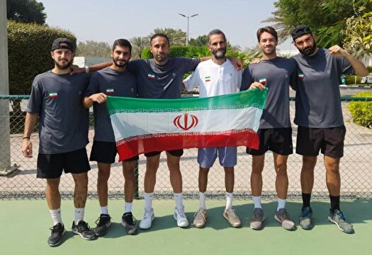 سومی ایران در رقابتهای تنیس فجیره