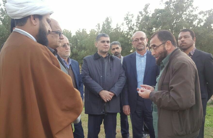 تشییع و خاکسپاری  ۲ شهید گمنام در شهرک نفت اهواز همزمان با ایام فاطمیه