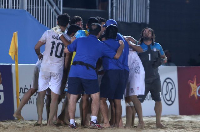 مصاف ساحلی بازان ایران با برزیل