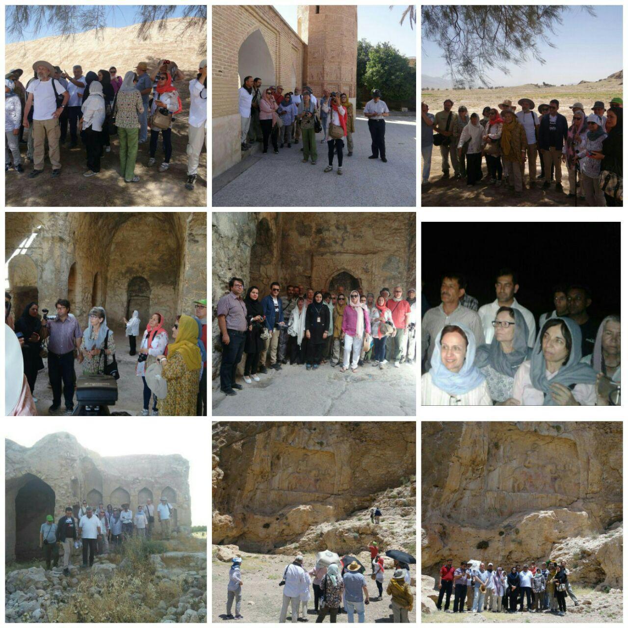 حضور گردشگران اسپانیایی در شهرستان داراب