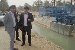 افزایش بهره وری آب با لایروبی شبکه های آبیاری آبپخش دشتستان