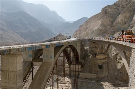 بازدید فتاح و نوبخت از قطعه اول آزادراه تهران - شمال