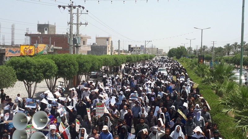 آغاز راهپیمایی روز جهانی قدس در جنوب فارس