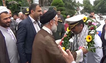 استقبال مردم قدر شناس علی آباد از ناخدا یکم مظلومی