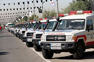 حضور بیش از هزار نیروی عملیاتی هلال احمر در مراسم سالروز ارتحال امام خمینی (ره)