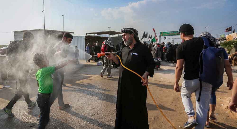 راههای پیشگیری از گرمازدگی در پیادهروی اربعین +فیلم راههای پیشگیری از گرمازدگی در پیادهروی اربعین +فیلم