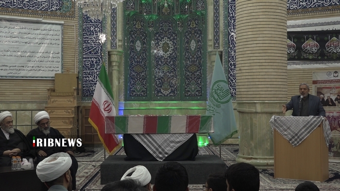 وداع با شهید گمنام در مرکز فقهی ائمه اطهار علیهم السلام قم / تصاویر وداع با شهید گمنام در مرکز فقهی ائمه اطهار علیهم السلام قم / تصاویر