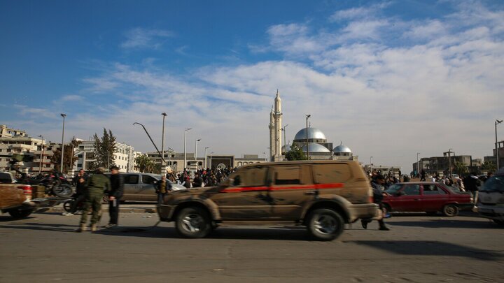 انفجار یک دستگاه موتورسکلیت در حلب