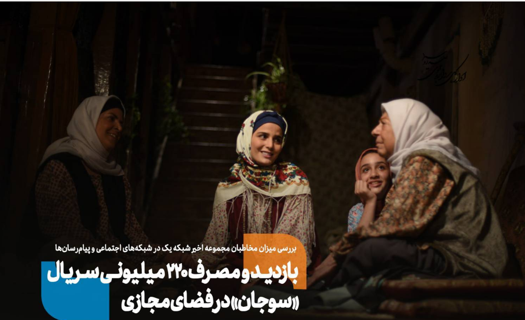 بررسی میزان مخاطبان مجموعه سوجان در شبکههای اجتماعی بررسی میزان مخاطبان مجموعه سوجان در شبکههای اجتماعی