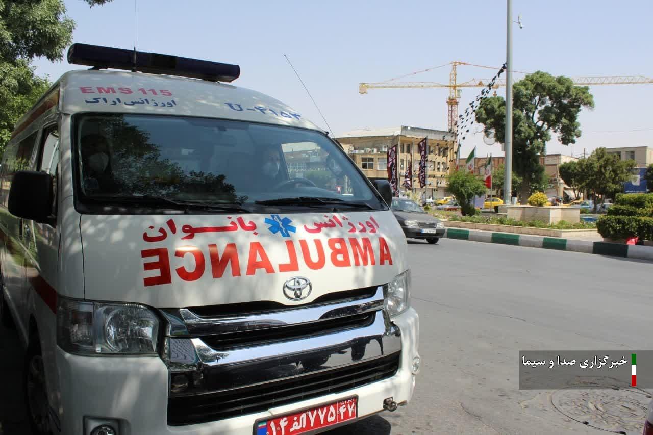 استقرار اورژانس در میدان اصلی شهر در پی آلودگی هوا استقرار اورژانس در میدان اصلی شهر در پی آلودگی هوا