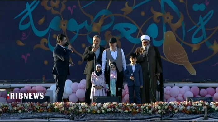 جشن بزرگ محفلی‌ها همزمان با میلاد بانوی کرامت در قم برگزار شد