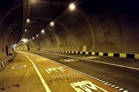 نوسازی سیستم روشنایی تونل امیرکبیر در محور کرج کندوان