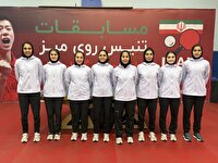 تیم شهید رئیسی، قهرمان لیگ برتر تنیس روی میز بانوان ایران شد
