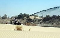 آغاز عملیات مالچ‌پاشی در کانون‌های بحرانی ریزگرد منطقه سیستان