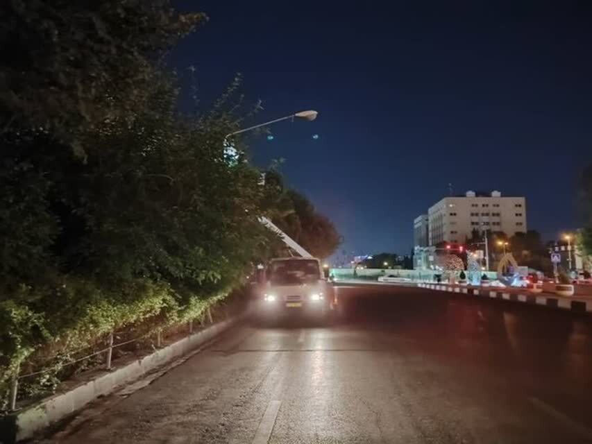 حذف ۱۵۰ هزار چراغ پرمصرف از معابر تبریز