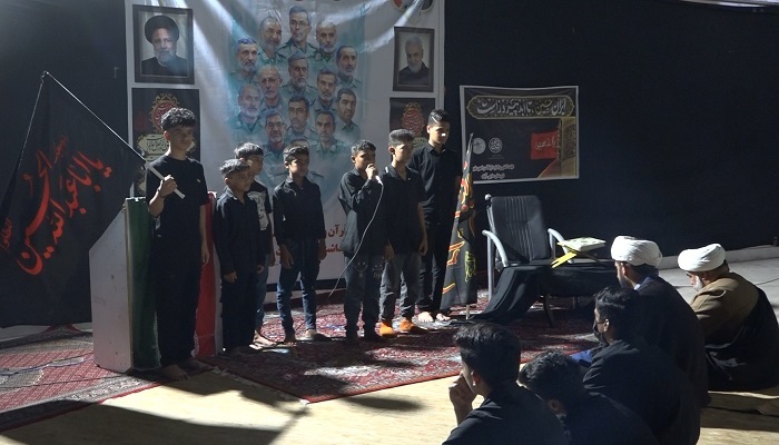 برگزاری مراسم گرامیداشت شهدای عزت و شرافت در حاجی آباد