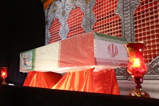 وداع با شهید القدس در حرم حضرت معصومه (س)