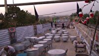 پخت ۷۲ دیگ غذای نذری به یاد شهدای دشت نینوا