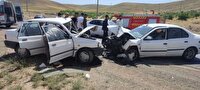 ۷ مصدوم، حاصل حادثه ترافیکی در شهرستان درگزین