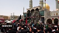 عزاداری مردم قم در تاسوعای حسینی