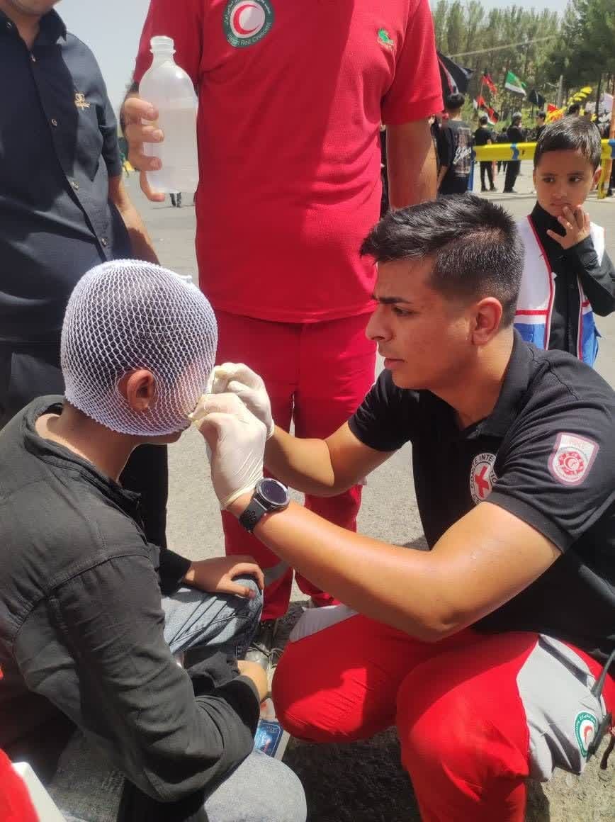 بهره مندی بیش از ۱۱۴ هزار نفر از خدمات جمعیت هلال احمر خراسان جنوبی