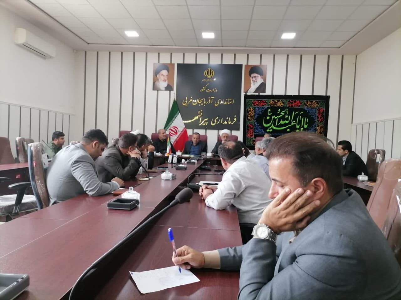 تمامی ظرفیت‌های شهرستان پیرانشهردر خدمت زائران اربعین حسینی