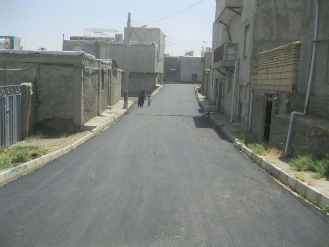 اتمام عملیات تکمیل فاز سوم اجرای طرح هادی روستای آورزمان ملایر