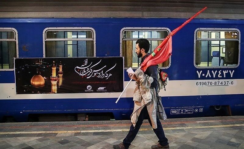 آغاز پیش‌فروش بلیت قطار‌های ویژه اربعین از ۲۴ تیر