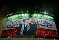 رونمایی از دیوارنگاره جدید میدان ولیعصر