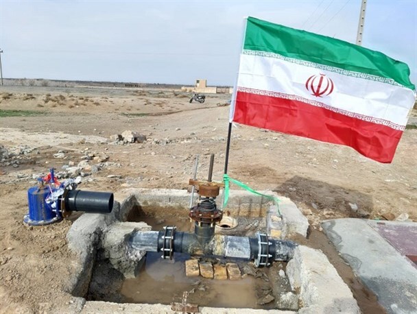 تجمیع ۶ منبع آبی برای باغات پسته خلیل‌آباد