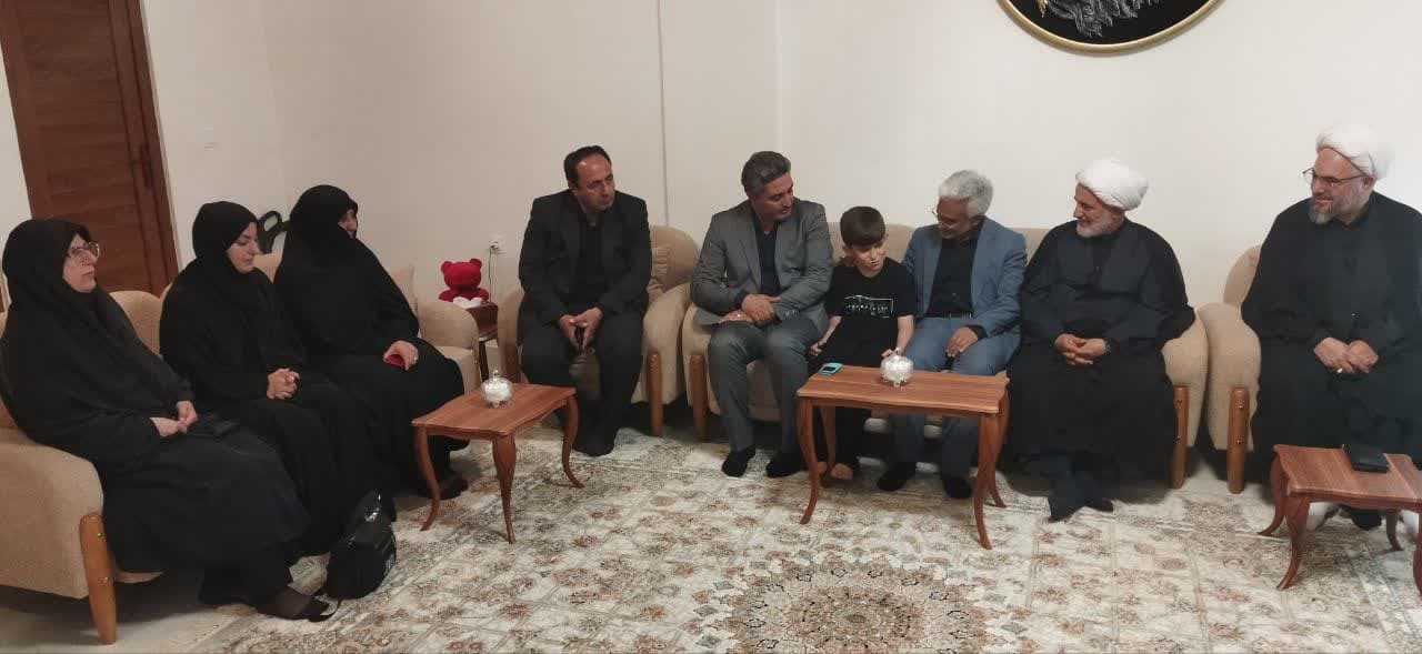 دیدار و دلجویی از خانواده چهار شهید اقتدار در ارومیه