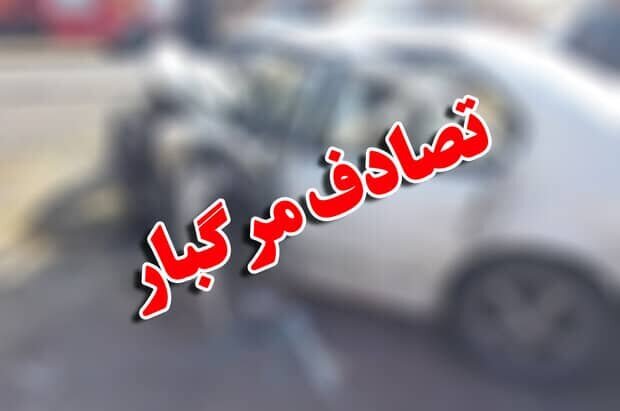 سانحه رانندگی در محور اراک- خمین