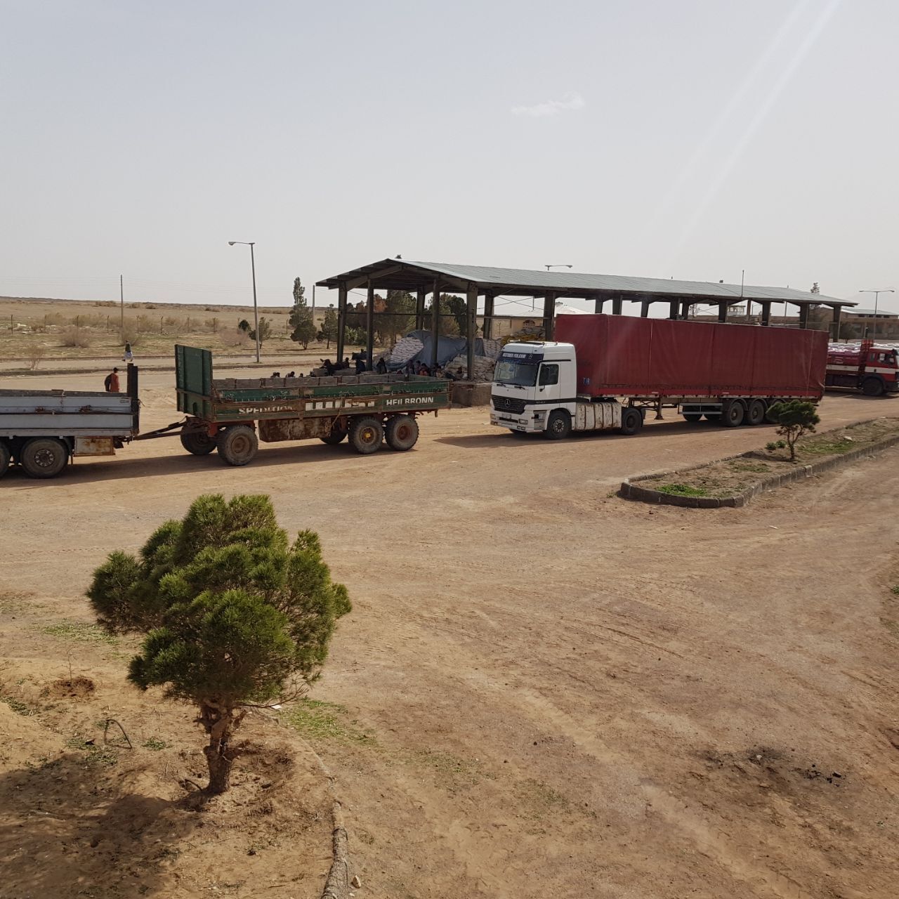 صادرات بیش از ۱۷۹ هزار تن کالا از پایانه مرزی ماهیرود از ابتدای سال جاری