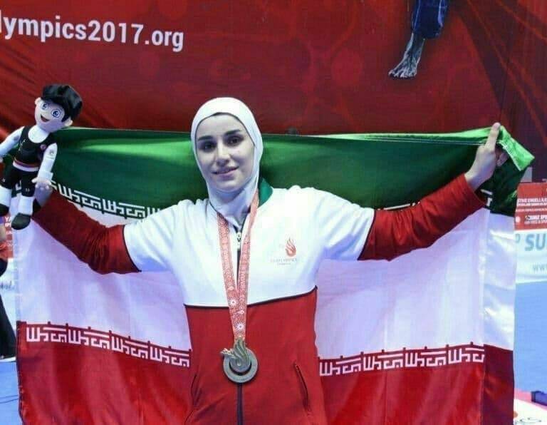 حضور بانوی ورزشکار کردستانی در اردوی آمادگی تیم ملی تکواندو ناشنوایان و کم شنوایان 