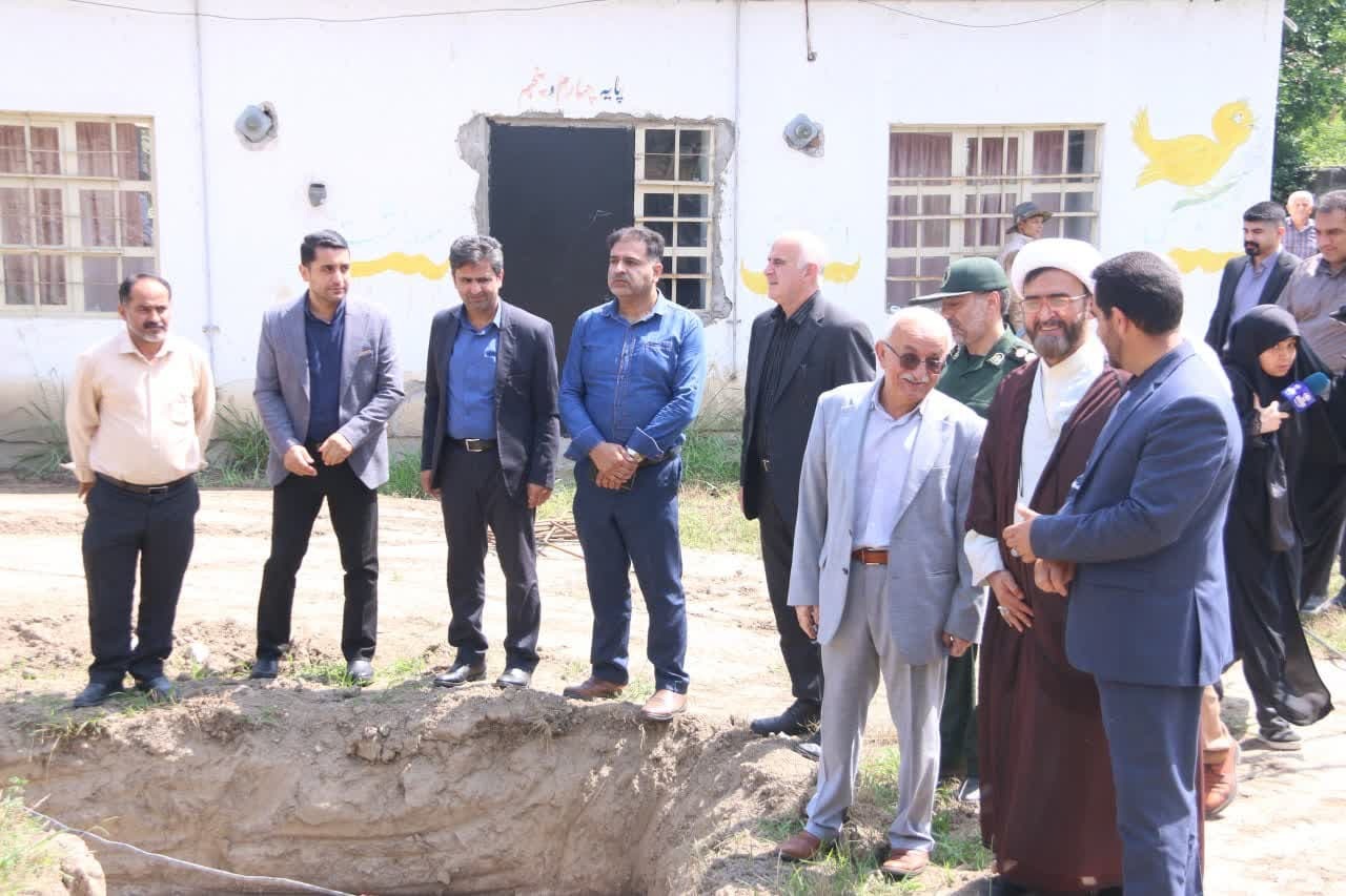 شرکت خصوصی بانی ساخت مدرسه ۳ کلاسه روستایی در آمل