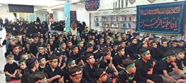 پیمان کودکان زنجانی با شهدای کربلا