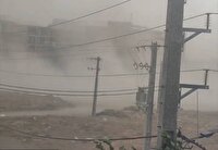 کلافگی اهالی شهرک رضوی از گرد و خاک تردد کامیون‌ها