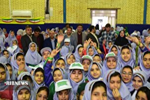 افتتاح المپیاد ورزشی درون‌مدرسه‌ای در آموزش و پرورش ناحیه ۳ اهواز 