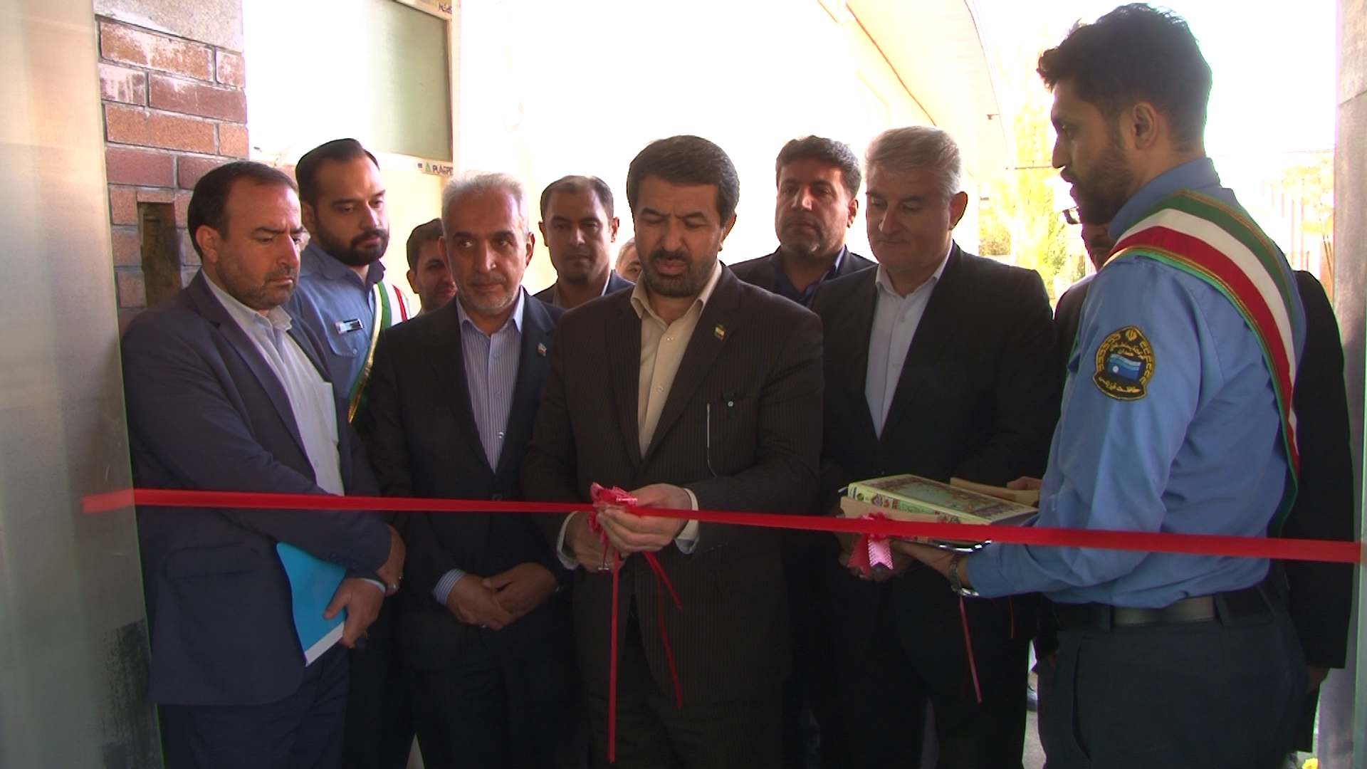 بهره برداری از سالن بدنسازی دارت و تیراندازی شرکت آب منطقه‌ای همدان