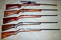 کشف و ضبط ۵ قبضه سلاح شکاری در آستانه اشرفیه