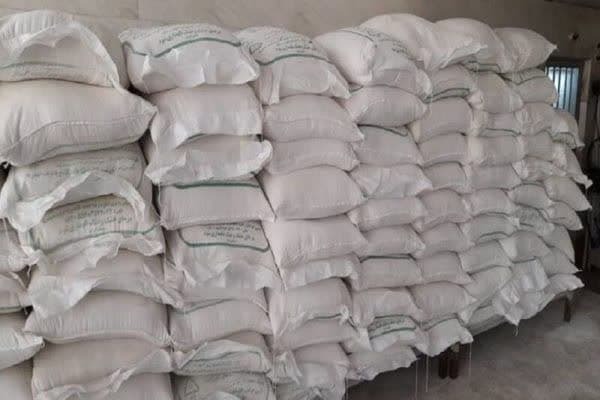 کشف بیش از ۶ تن آرد فاقد مجوز در بوکان