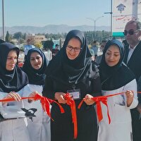 افتتاح میدان پرستار در شهرستان آباده