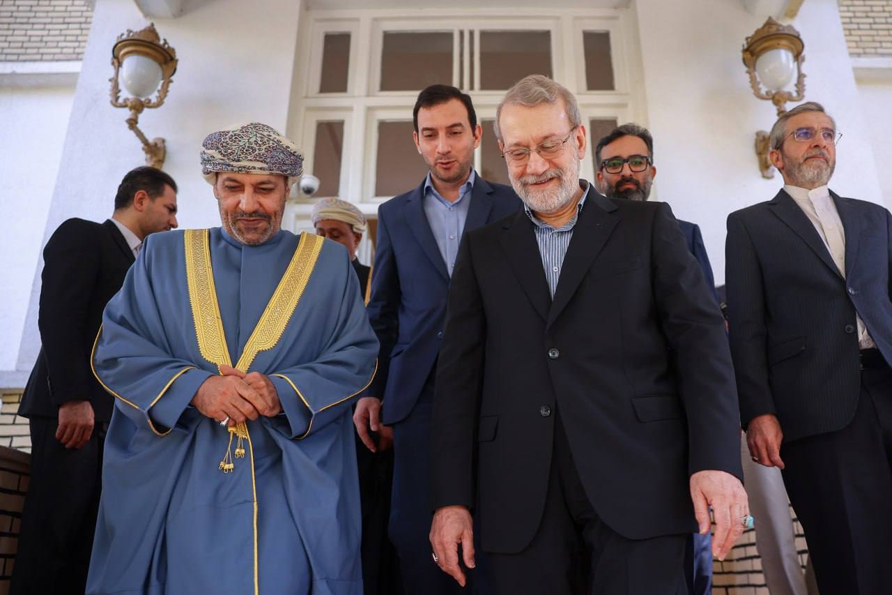 *** دیدار لاریجانی با وزیر کشور عمان *** دیدار لاریجانی با وزیر کشور عمان