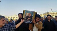 تشییع پیکر پدر شهیدان «سعیدی نجات» در مشهد