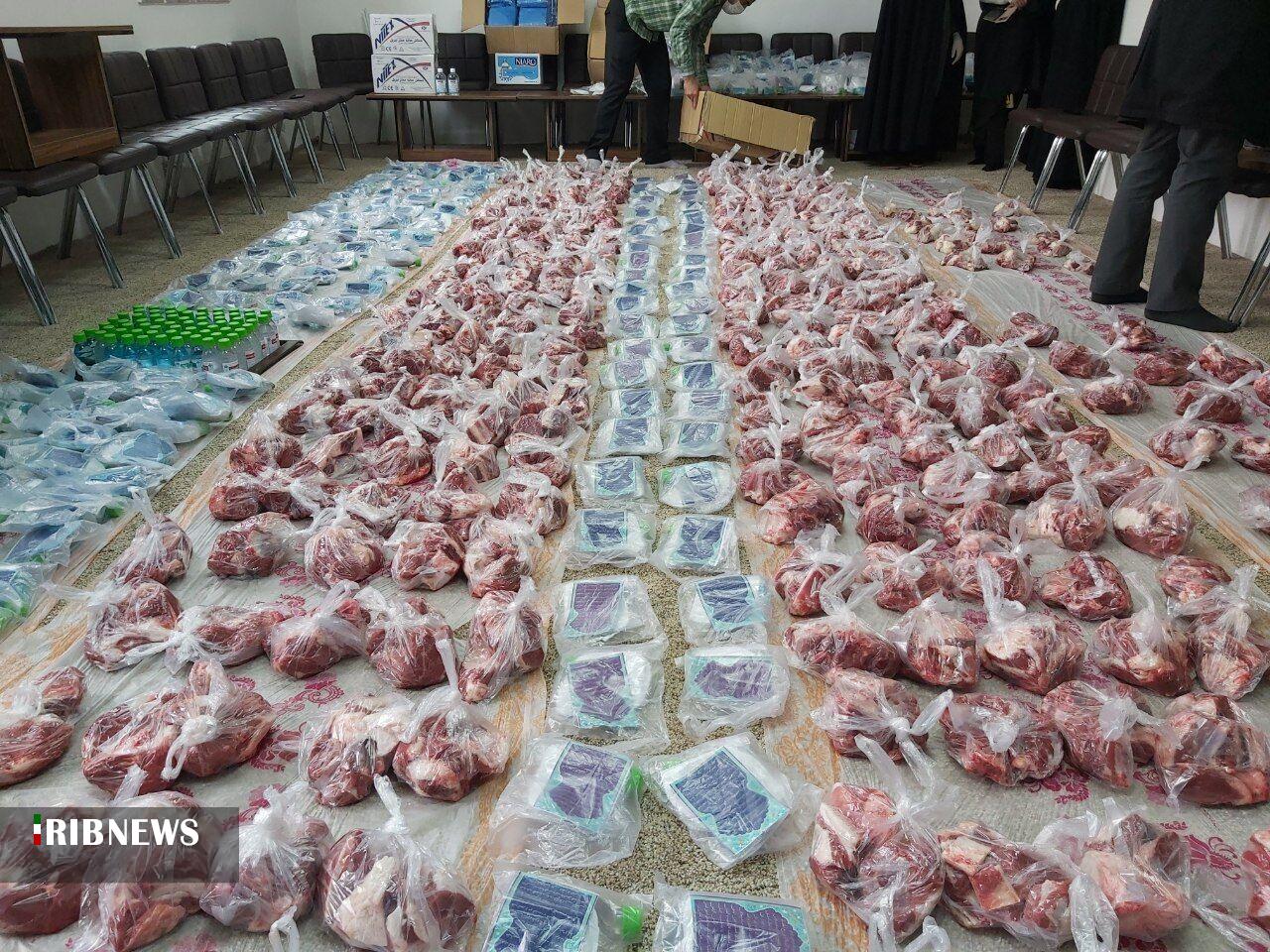 توزیع ۳ هزار بسته گوشت بین مددجویان لرستانی توزیع ۳ هزار بسته گوشت بین مددجویان لرستانی