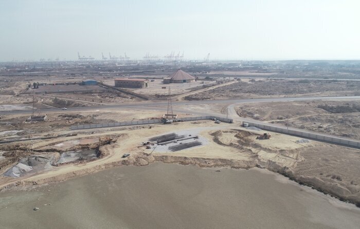 پیشرفت ۷۰ درصدی پل دسترسی به زمینهای مجتمع بندری شهید رجایی پیشرفت ۷۰ درصدی پل دسترسی به زمینهای مجتمع بندری شهید رجایی