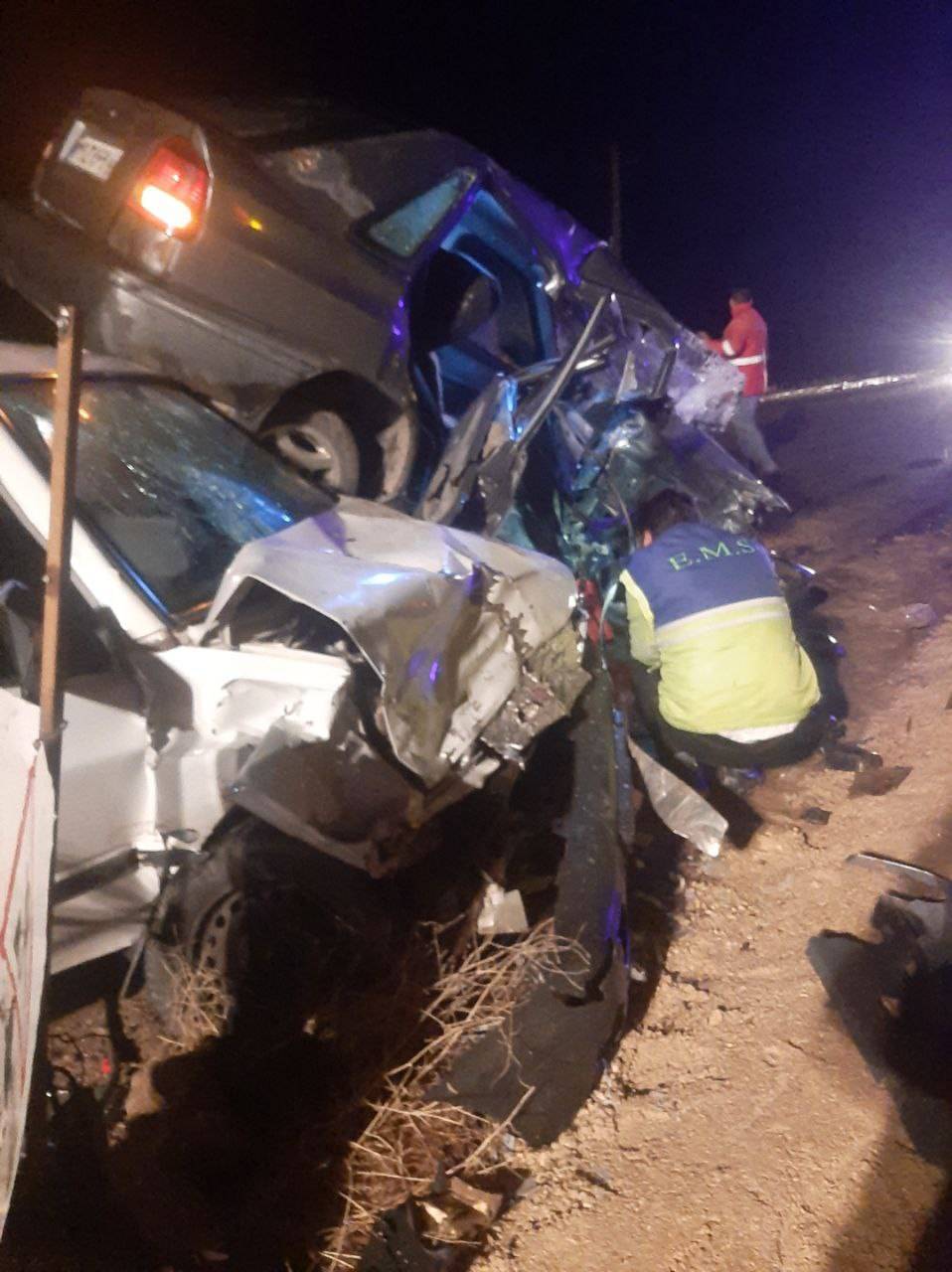 مرگ جوان ۲۰ ساله در تصادف جاده قیدار-سجاس