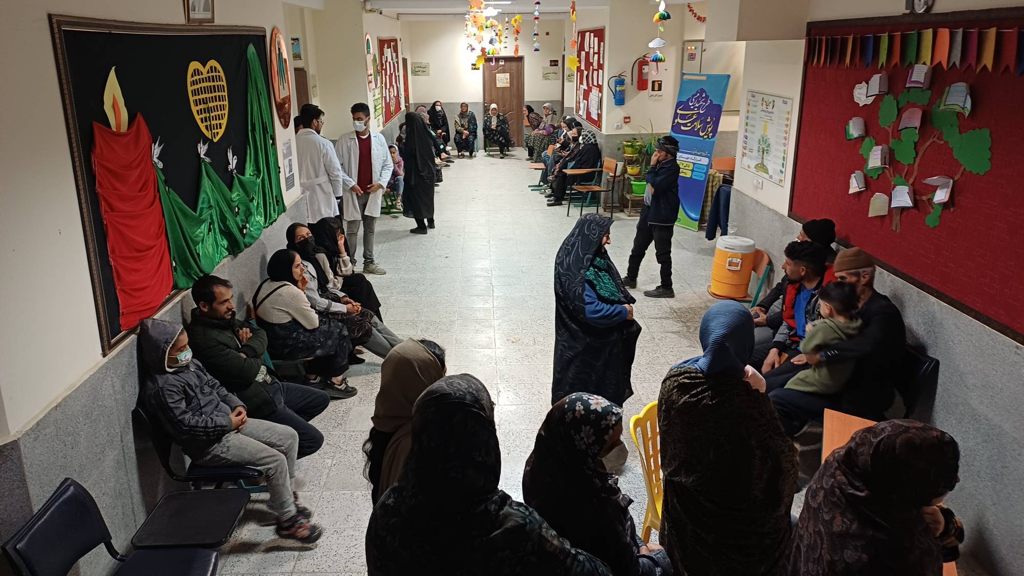 برگزاری اردوی جهادی سلامت در روستای باغشن گچ نیشابور