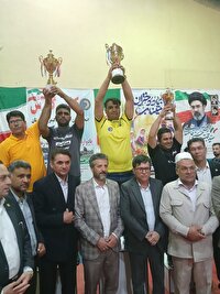 قهرمانی تیم خراسان شمالی در رقابت‌های گورش گلستان