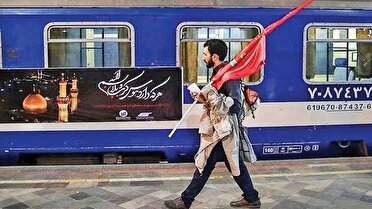 قطار گردشگری محرم در تاسوعای حسینی به یزد می‌رسد